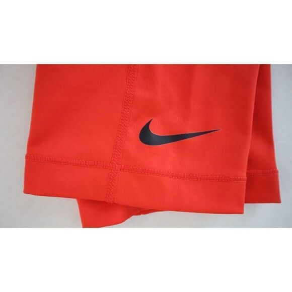 Nike Pro 589366 696 Women's Sz S Red Dri-Fit Compression 3/4 Leg Training Capris - Picture 6 of 10